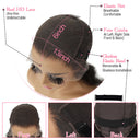 WOWANGEL Highlight 9X6 Wear to Go Glueless Wig 1B/27# HD Lace Wigs