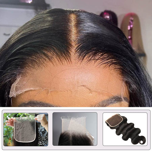 Lace Closure Only, 6x6 Skinlike Real HD Lace Closure Only, HD Lace Piece