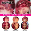Summer Clearance | 99J Burgundy 13X6 Pre-Everything Glueless Wig HD Lace Wigs