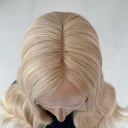 BIANCA 60# Blonde Highlight Luxury Raw Hair 9X5 Lace Front Wigs Straight - wowangel