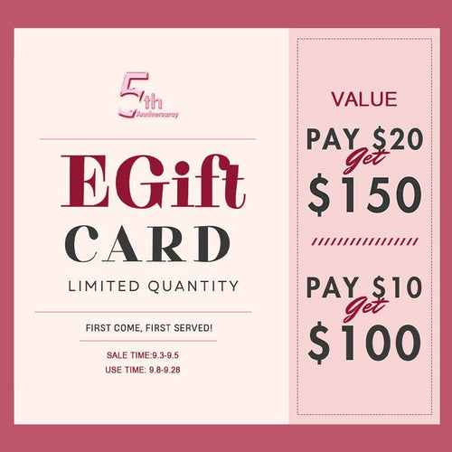 WOWANGEL 5th Anniversary e-Gift Card