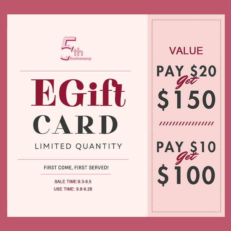 WOWANGEL 5th Anniversary e-Gift Card