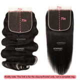 Lace Closure Only, 7x7 Skinlike Real HD Lace Closure Only, HD Lace Piece - wowangel