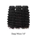 Summer Clearance | Premium 12A Bundles Deal 3pcs Body Wave/Deep Wave 100% Human Hair Weaves - wowangel