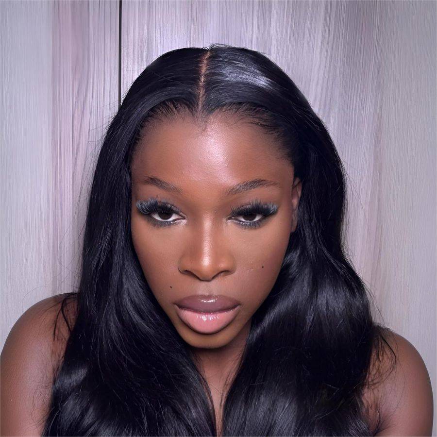 UK Shipping | 13X6 Skinlike Real HD Lace Front Wig Body Wave - wowangel