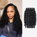 UK Shipping | Burmese Curly Hair Bundles with Spiral Ends 100% Human Hair Weaves - wowangel