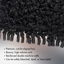 UK Shipping | Burmese Curly Hair Bundles with Spiral Ends 100% Human Hair Weaves - wowangel