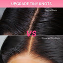 UK Shipping | Wear & Go 5x5 HD Lace Closure Wig Invisible Glueless Wig - wowangel