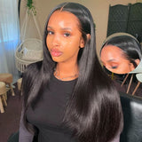 UK Shipping | WOWANGEL Skinlike Real HD Lace Frontal Wig 13x4 Straight Wig - wowangel