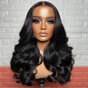 Upgrade 13X6 Full Frontal Skinlike Real HD Lace Wig Body Wave Pre Plucked Hairline - wowangel