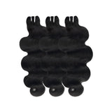 USA Shipping | Hair Bundles Deal 3pcs Straight/Body Wave 100% Human Hair Weaves - wowangel