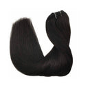 USA Shipping | Straight Classic Lace Weft Clip Ins Hair Extensions - wowangel