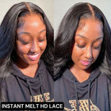 WOWANGEL 13X6 Skinlike Real HD Lace Front Wig Body Wave Glueless Wig - wowangel