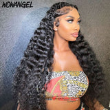WOWANGEL 13X6 Skinlike Real HD Lace Front Wig Loose Deep Wave Glueless Wig - wowangel