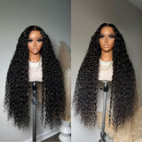 WOWANGEL 34 inch 13X6 HD Lace Full Frontal Wig Long Length Straight Wig - wowangel
