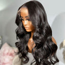 WOWANGEL 6x6 Skinlike Real HD Lace Closure Wig Body Wave Glueless Wig - wowangel