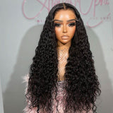 WOWANGEL 6x6 Skinlike Real HD Lace Closure Wig Water Wave Glueless Wig - wowangel