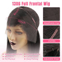 WOWANGEL Balayge Blonde HD Lace 13X6 Full Frontal Wig Body Wave Pre Plucked Hairline - wowangel
