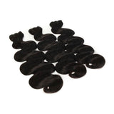 WOWANGEL Body Wave Raw Hair Bundles Deal 3pcs 100% Human Virgin Hair Weaves - wowangel