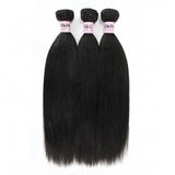 WOWANGEL Bundles Deal 3pcs Loose Wave/Water Wave/Kinky Straight/Burmese Curl 100% Human Hair Weaves - wowangel