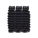 WOWANGEL Bundles Deal 3pcs Straight/Body Wave/Deep Wave 100% Human Hair Weaves - wowangel