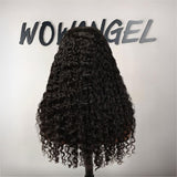 WOWANGEL Burmese Curl 7X6 Drawstring Glueless Wigs Wear Go HD Lace Wigs - wowangel