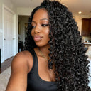 WOWANGEL Burmese Curl 7X6 Drawstring Glueless Wigs Wear to Go HD Lace Wigs - wowangel
