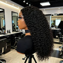 WOWANGEL Burmese Curl 7X6 Drawstring Glueless Wigs Wear to Go HD Lace Wigs - wowangel