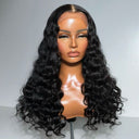 WOWANGEL Burmese Wave 13x6 Skinlike Real HD Lace Front Wig 5X5 Glueless Wig - wowangel