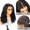 WOWANGEL Burmese Wave 13x6 Skinlike Real HD Lace Front Wig 5X5 Glueless Wig - wowangel