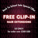 WOWANGEL Free Clip-In Extensions Special Offer - wowangel