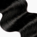 WOWANGEL Jet Black Hair Bundles Deal 3pcs Body Wave 100% Human Hair Weaves - wowangel