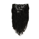 WOWANGEL Kinky Curly Seamless Clip Ins Hair Extensions - wowangel