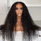 WOWANGEL Pre - Everything 9X6 Wear Go Glueless Wig Deep Wave HD Lace Closure Wigs - wowangel