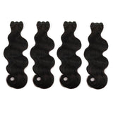 WOWANGEL Premium Raw Hair Bundles Deal 4Pcs Straight/Body Wave/Deep Wave - wowangel