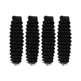 WOWANGEL Premium Raw Hair Bundles Deal 4Pcs Straight/Body Wave/Deep Wave - wowangel