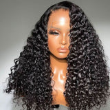 WOWANGEL Premium Raw Hair Deep Wave 13X4 HD Lace Full Frontal Wig Pre Plucked - wowangel