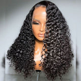 WOWANGEL Premium Raw Hair Deep Wave 13X4 HD Lace Full Frontal Wig Pre Plucked - wowangel