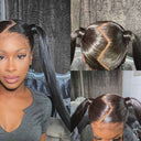 WOWANGEL Skinlike Real HD Full Lace Wig Straight Pre Plucked Clean Hairline - wowangel