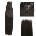 WOWANGEL Straight Seamless Clip Ins Hair Extensions - wowangel