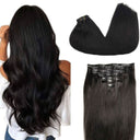 WOWANGEL Straight Seamless Clip Ins Hair Extensions - wowangel