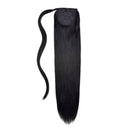 WOWANGEL Straight Up Wrap Around Ponytail Extension Natural Black - wowangel