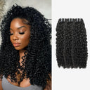 WOWANGEL Tight Curly Hair Bundles Deal 100% Human Hair Weaves - wowangel