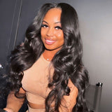 WOWANGEL V Part Wigs Body Wave Beginner Friendly Glueless U Part Wigs - wowangel