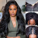 WOWANGEL V Part Wigs Kinky Straight Beginner Friendly Glueless U Part Wigs - wowangel