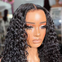 WOWANGEL Wear & Go 5x5 HD Lace Closure Wig Curly Invisible Lace Glueless Wig - wowangel
