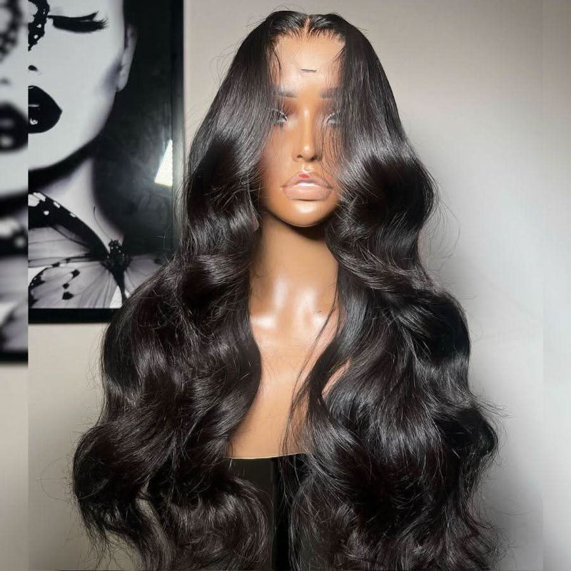 WOWANGEL Wear to Go 5x5 HD Lace Closure Wig Invisible Glueless Wig Body Wave