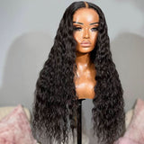 WOWANGEL Wear & Go Water Wave 5x5 Skinlike Real HD Lace Closure Wig Glueless Wig - wowangel
