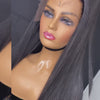 WOWANGEL Skinlike Real HD Lace 13X6 Full Frontal Wig Silk Straight Pre Plucked