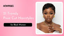 21 Trendy Pixie Cut Hairstyles for Black Women - wowangel